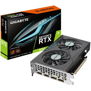GIGABYTE GeForce RTX 3050 Eagle OC 6G, 6144 MB GDDR6-GV-N3050EAGLE OC-6GD