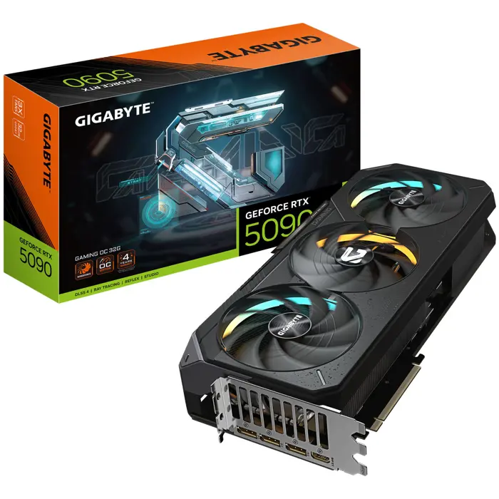 Gigabyte GeForce RTX 5090 Gaming OC 32G, 32768 MB GDDR7-GV-N5090GAMING OC-32GD