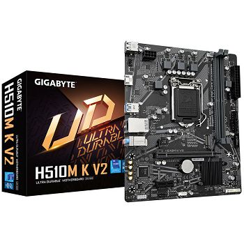 GIGABYTE H510M K V2, Intel H470 Mainboard, Socket 1200, DDR4 H510M K V2