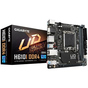 GIGABYTE H610I DDR4, Intel H610 Mainboard - Socket 1700, DDR4 H610I DDR4