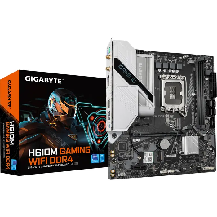 GIGABYTE H610M GAMING WIFI DDR4, motherboard - Socket 1700
