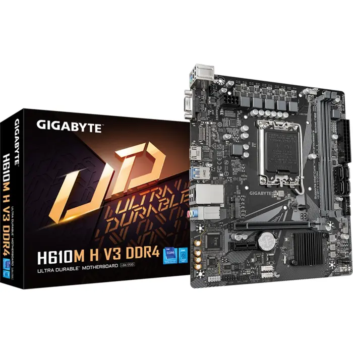 GIGABYTE H610M H V3 DDR4 - Socket 1700 - motherboard