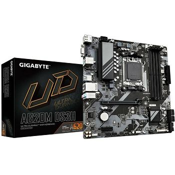 GIGABYTE Mainboard Desktop A620M DS3H, S. AM5