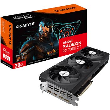 GIGABYTE Radeon RX 7900 XT Gaming OC 20G, 20480 MB GDDR6 GV-R79XTGAMING OC-20GD