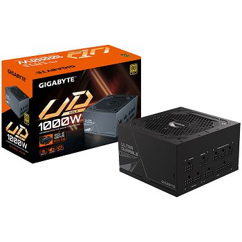 Gigabyte UD1000GM PG5 2.0 Napajanje, 80 PLUS Gold, fully modular, ATX 3.0, PCIe 5.0 - 1000 Watt GP-UD1000GM PG5 2.0