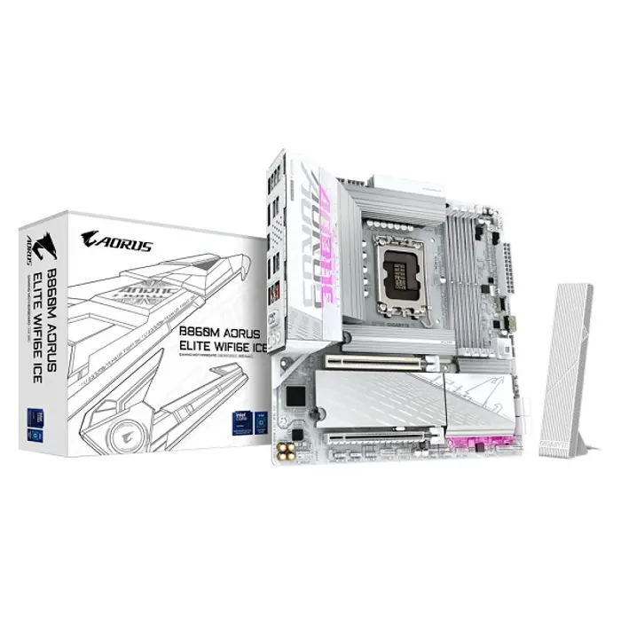 Gigabyte Z860M A ELITE WIFI6E ICE, DDR5, LGA1851