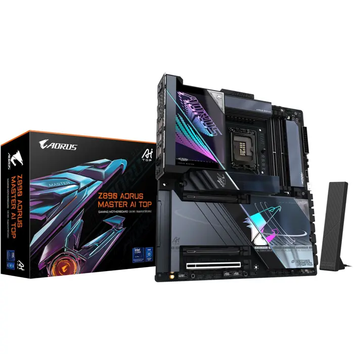 GIGABYTE Z890 AORUS MASTER AI TOP - Socket 1851 - motherboard