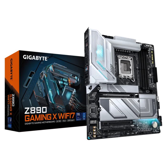 GIGABYTE Z890 GAMING X WIFI7, DDR5, SATA3, USB4, DP, 2.5GbE, WIFI 7, LGA1851 ATX
