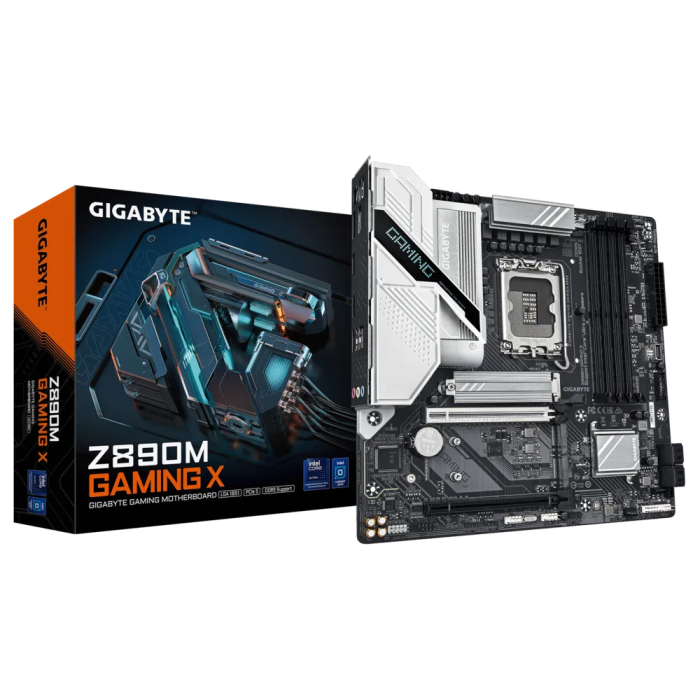Gigabyte Z890M Gaming X, DDR5, SATA3, DP, 2.5GBE, LGA1851 MATX