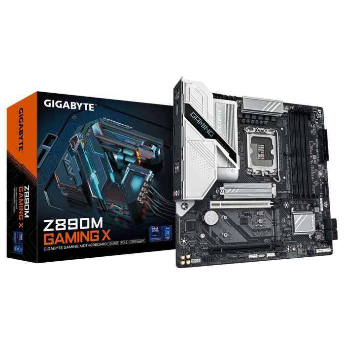 Gigabyte Z890M Gaming X, DDR5, SATA3, DP, 2.5GBE, LGA1851 MATX