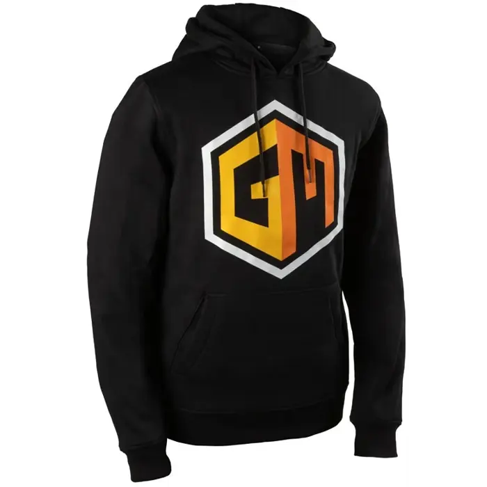 Global Masters Hoodie GM Logo - schwarz (XL)-GM-M-BY011A-XL