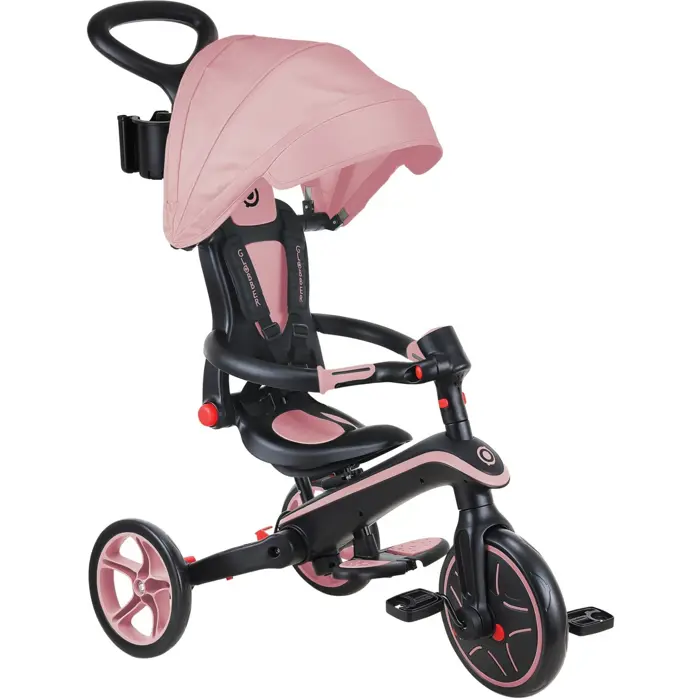 GLOBBER Explorer Trike Foldable 4 in 1 (pink)
