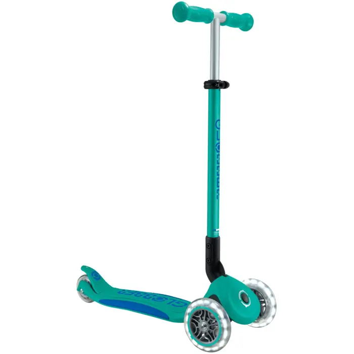 GLOBBER Primo Foldable Plus Lights (turquoise/dark blue)
