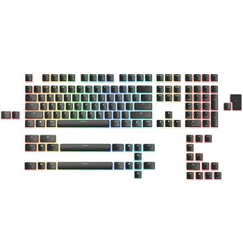 Glorious Aura Keycaps - 145 keycaps, US layout, black GLO-KC-AURA2-B