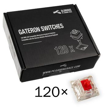 Glorious Gateron Red Switches (120 pieces) GAT-RED