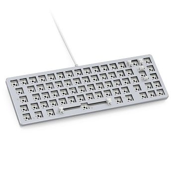 Glorious GMMK 2 Compact Keyboard - Barebone, ISO Layout, white GLO-GMMK2-65-RGB-ISO-W