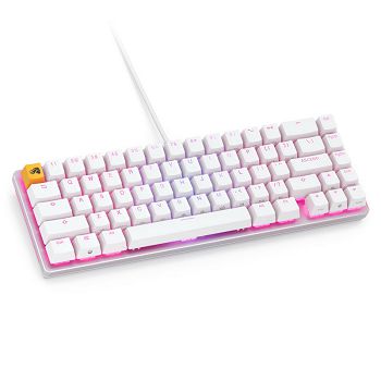 Glorious GMMK 2 Compact Keyboard - Fox Switches, US layout, white GLO-GMMK2-65-FOX-W