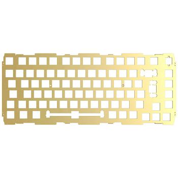 Glorious GMMK Pro 75% Switch Plate - Brass, ISO GLO-ACC-P75-SP-B-ISO