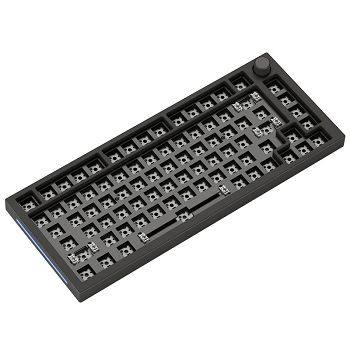 Glorious GMMK Pro Black Slate 75% TKL Keyboard - Barebone, ANSI Layout, Black 
