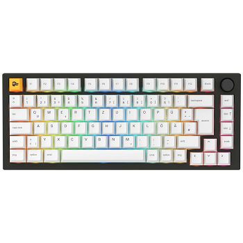 Glorious GMMK Pro Black Slate 75% TKL Keyboard - Pre built, ISO DE-Layout - black 