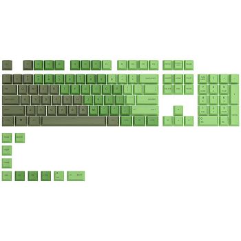 Glorious GPBT Keycaps - 114 PBT Keycaps, ANSI, US Layout, Olive GLO-KC-GPBT-O