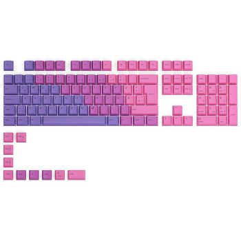 Glorious GPBT Keycaps - 115 PBT keycaps, ISO, DE layout, Nebula GLO-KC-GPBT-N-DE