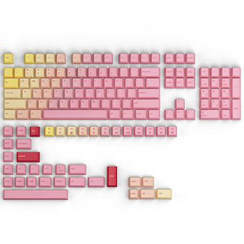 Glorious GPBT Keycaps - Pink Grapefruit - Forge GLO-KC-GPBT-PG-FORGE