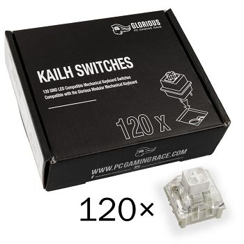 Glorious Kailh Box White Switches (120 pieces) KAI-WHITE