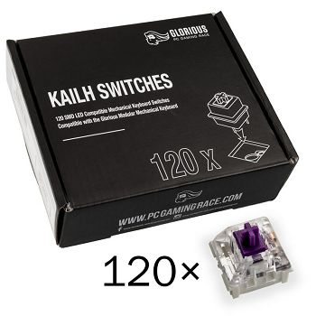 Glorious Kailh Pro Purple Switches (120 pieces) KAI-PURPLE
