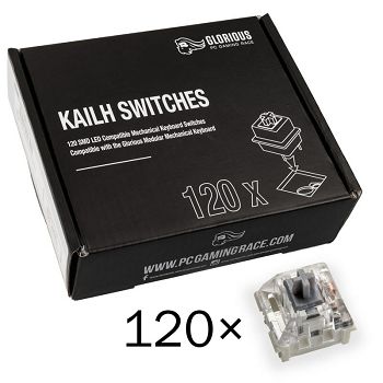 Glorious Kailh Speed Silver Switches (120 pieces) KAI-SILVER