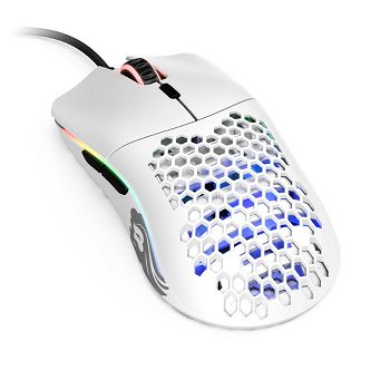 Glorious Model O Gaming Miš - bijeli, mat GO-WHITE