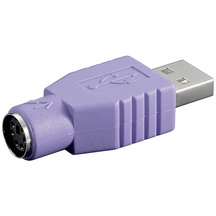 goobay Adapter USB A plug->PS/2 socket