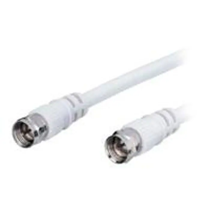 goobay antennasCable, Cable white, 1,5 Meter