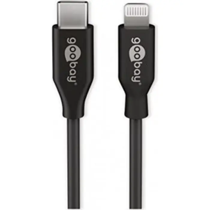 Goobay Cable Lightning USB-C black 2.0m - 39447