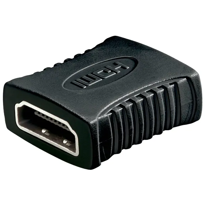 goobay HDMI-Adapter HDMI-Buchse - HDMI-Buchse schwarz