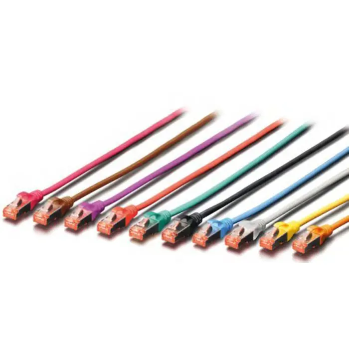 goobay Patch cable CAT6 SFTP grey 25m