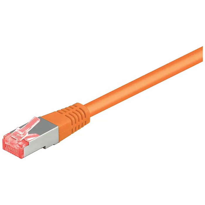 goobay Patch cable CAT6 SFTP orange 10m