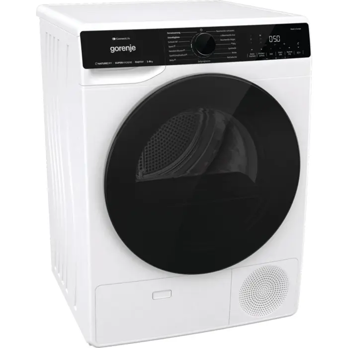 gorenje DPNA83W, heat pump condenser dryer (white/black)