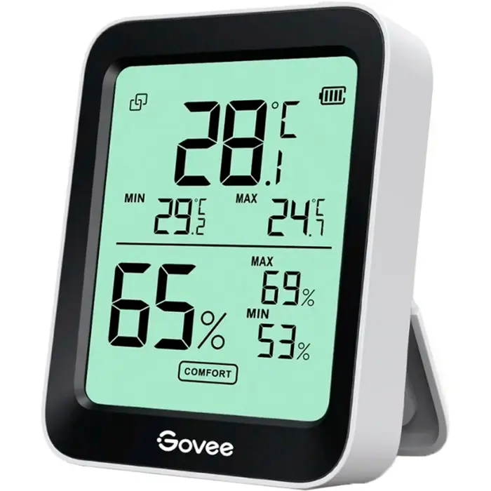 Govee Bluetooth Hygrometer Thermometer H5075 (Black)