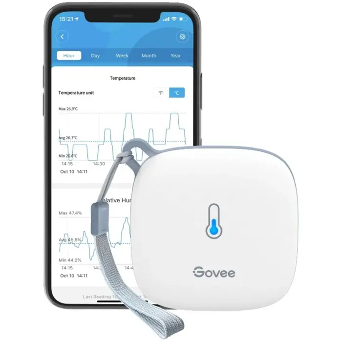 Govee WiFi thermometer-hygrometer (white)