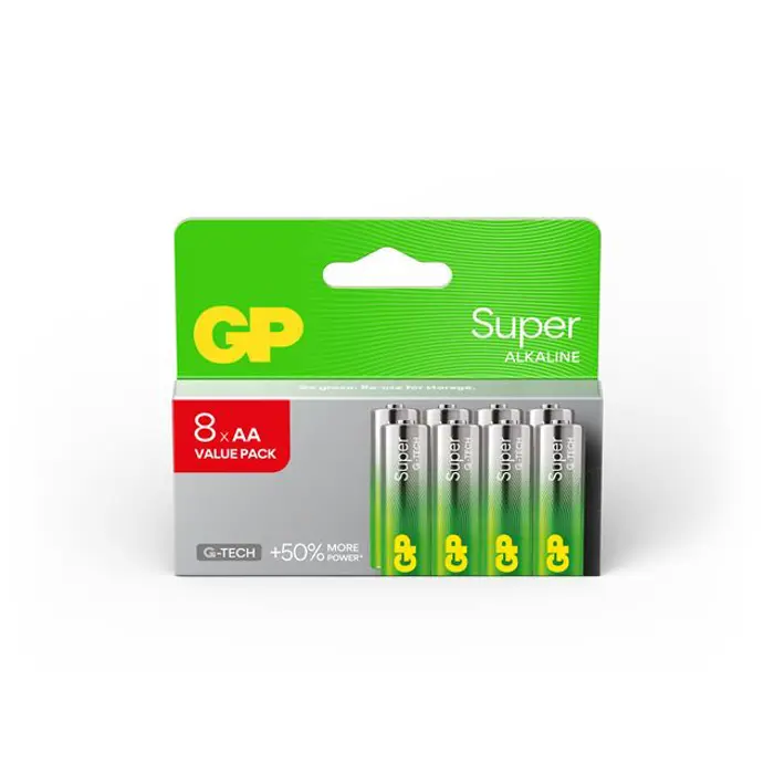 GP baterije LR6-SBV8 AA Super Alkaline