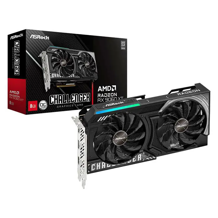 Grafička Asrock Radeon RX 9060XT Challenger 8GB OC