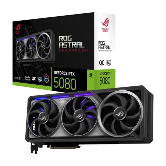 Grafička Asus Rog Astral RTX 5080 16GB,  ROG-ASTRAL-RTX5080-O16G-GAMING