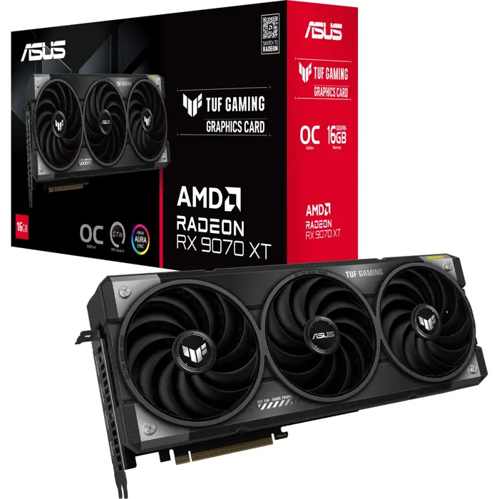 Grafička ASUS TUF RX9070XT O16G GAMING