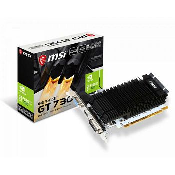 Grafička MSI GF N730, GT 730, 2GB DDR3, DVI, HDMI, DX11, N730K-2GD3H/LP