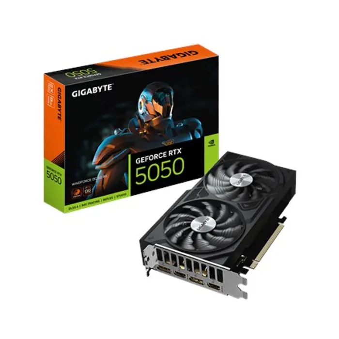 Graphic Card Gigabyte RTX 5050 WINDFORCE OC 8G