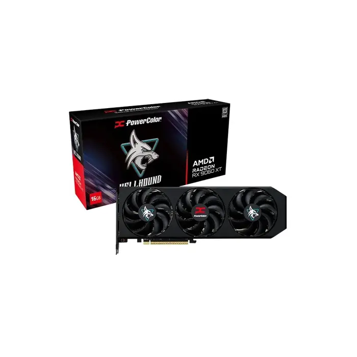 Graphics card. PowerColor RX9060XT 8G-L/OC