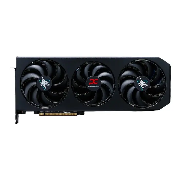 Graphics card.  PowerColor RX9070GRE Hellhound
