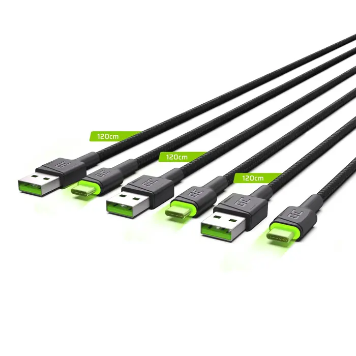 green-cell-kabgcset03-usb-cable-2-m-usb-a-usb-c-black-19571-kbagceusb0033.webp
