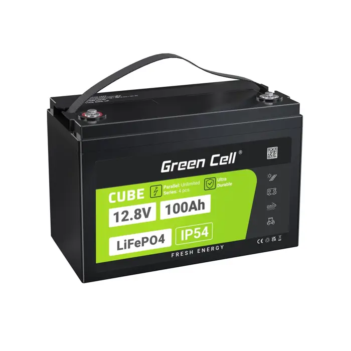 Green Cell LFPGC12V100AH UPS battery Lithium Iron Phosphate (LiFePO4) 12.8 V 100 Ah